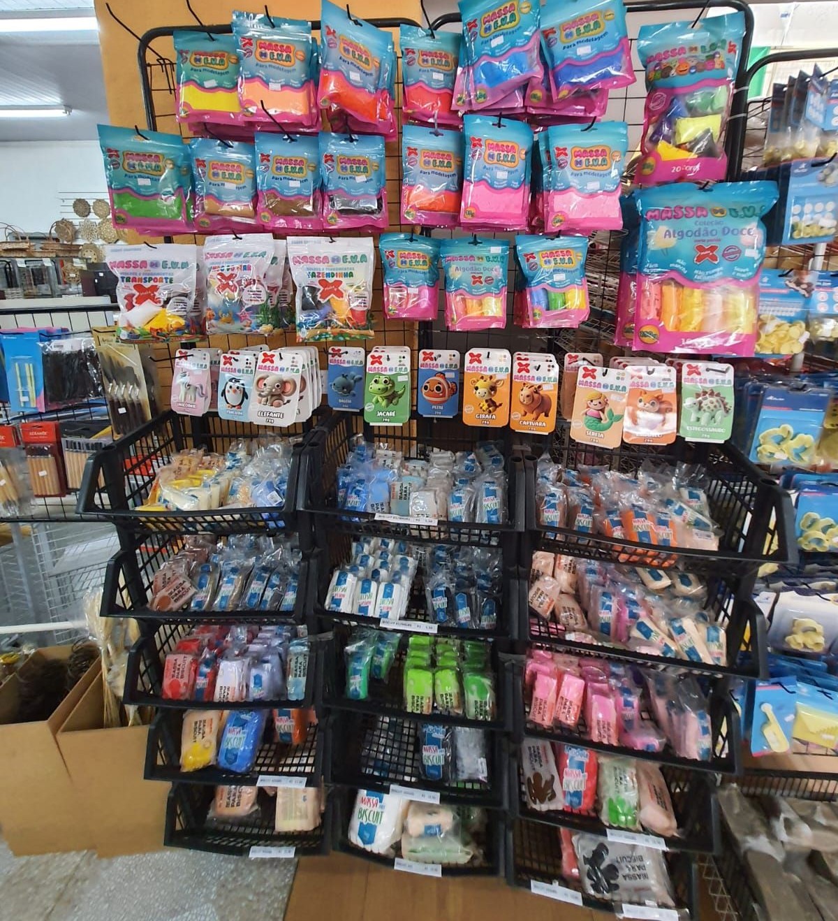 Massa de Biscuit e Massa de EVA