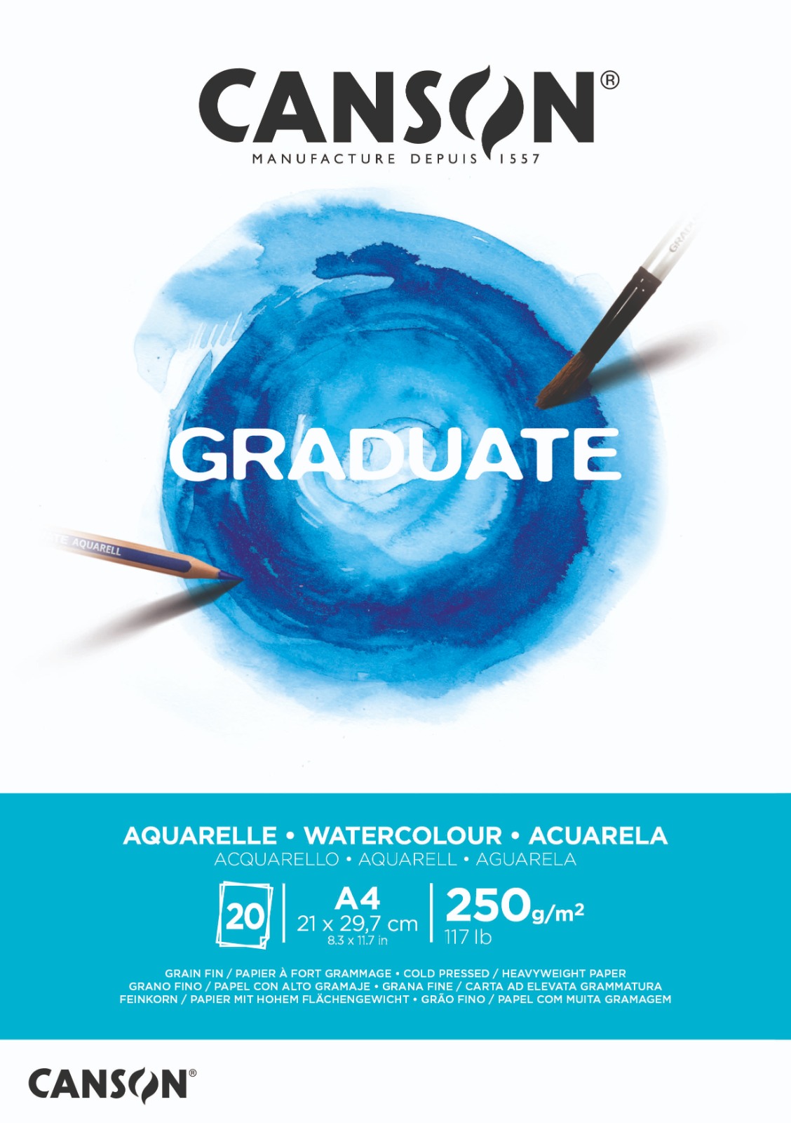 Canson GRADUATE A4 250g/m²